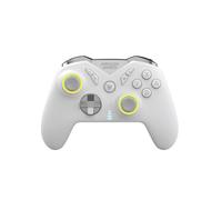 DragonShock - NEBULA PRO - Manette Gaming Blanche à Palettes Bluetooth compatible Nintendo Switch/Switch Lite/Switch