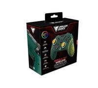 DragonShock - NEBULA PRO - Manette sans fil Pro Vert Velours pour Switch, Switch Lite, Switch OLED, PS3, PC et Android Vert