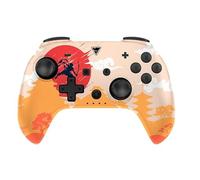 Dragonshock - POPTOP COMPACT BT - Manette compacte sans fil Bluetooth Rising Sun pour Nintendo Switch, Switch Lite et Switch OLED