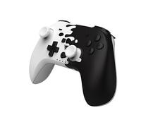 DragonShock - PopTop Noir et Blanc - Manette compacte sans fil Bluetooth pour Nintendo Switch - Switch OLED - PC - Android
