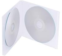 Dragontrading 1Xboîtier Double Transparent Flexible Pour Cd/Dvd¿Tranche De 10,4 Mm