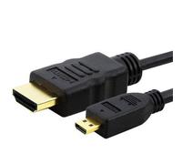 DragonTrading Câble HDMI vers microHDMI compatible avec GoPro Hero, CanonEOS M50 M5 M6 M100 Panasonic LUMIXG7, G9, G80, GX8, GX80, GX800, G90, GH4R, FZ82, GF7, Sony Alpha a6400, a9, a7 III, a7R III,