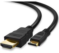 DragonTrading Cable HDMI vers Mini HDMI pour Canon EOS 250D, 90D, 80D, RP, R, 6D II, 5D IV, 4000D, Nikon D3500, D7500, D850, G1 X III (1,5 m)