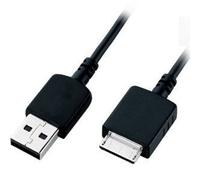 DragonTrading® Câble USB mâle vers mâle pour lecteur MP3 Sony Walkman NWZ-E585 Noir 1 m