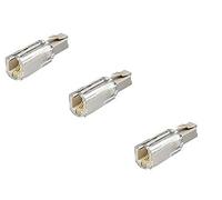 DragonTrading® Lot de 3 câbles pour téléphone Transparent