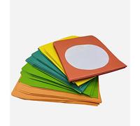DragonTrading® Lot de 50 pochettes pour CD en papier coloré