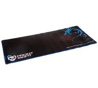 Dragonwar - FrontSight - Tapis de Souris & de Clavier Professionnel dédié au Jeu - Format XXL - Matière caoutchouteuse Flexible, épaisse et Confortable - Surface Rugueuse - Noir/Bleu/Gris stylisé