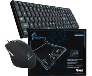 Dragonwar - Gaming Pack - Clavier + Souris + Tapis de Souris - Noir