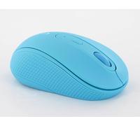 DragonWar Milki Mouse sans Fil - 6 Boutons de contrôle - 2400 Dpi - 2 Vitesses (1200/2400) Dpi - Caoutchoutée - Compatible PC et Mac - Bleu