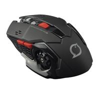 Dragonwar MiniBird Tyrant Souris Gamer Filaire - 3200 Dpi - 4 Vitesses (800/1600/2400/3200) Dpi - Rétroéclairage LED Rouge - 6 Boutons - Ergonomique - Silencieuse - Noir