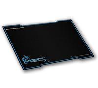 Dragonwar Tapis de souris Speed Edition GP-001 – Professionnel, épais et confortable, Noir/Bleu