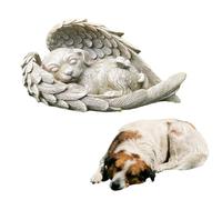DragonX2 Memorial Plaques for Chien Statue Chien Statue Pierre ComméMorative pour Animaux De Compagnie Plaque ComméMorative Chien Statue Chien Exterieur Jardin pour Honorer Un Animal ChéRi