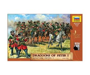 Dragoons Of Peter The Greatfigurines Zvezda 1/72 Dragons De Pierre Le Grand, Idé