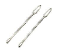 DRAGSKREISE TRADER - Lot de 2 cordons de serrage en métal - Outils de ponçage polyvalents - Mangeoire filetée élastique pour vestes, mannequins de pantalons, pantalons, chapeaux, ceintures, vêtements