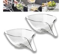 Drain Basket with Jump Start Sale Spout - Multifunctional Fruit Washing Bowl with Strainer, Collapsible, Kitchen Drainage and Rinse Basket for Vegetables, Fruits & Pasta (Transparent×2)