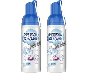 Drain Cleaner, Get out Foaming Drain Cleaner, Foam Drain Cleaner, Get out Foaming Drain Cleaner, Foaming Sink Drain Cleaner, Pipe Bathroom Toilet Sink Foam Bubble Drain Cleaner (2 Pcs)
