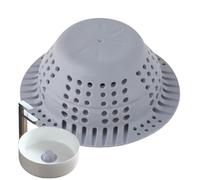 Drain Cover - Silicone Hair Catcher | Bathtub Drain Cover | Anti-Clogging Protector For Bathroom, Kitchen, Washbasin Drains, Ensures Smooth Water Flow and Easy Maintenance