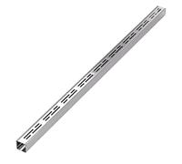 Drain de canal Drain de caniveau de 35 mm de largeur avec grille de couverture, 5/ 10/ 50/ 100 paquets Système de drainage de tranchée étroite, Caniveau étroit pour l'évacuation de l'eau de l'allée(10