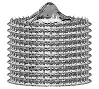 Drain De Douche Attrape-Cheveux - 10 Pièces Panier Crépine Attrape-Cheveux, Protecteur De Drain De Piège À Cheveux | Crépine De Débouchage De Remplacement Anti-odeur, Pour Cuisine, Buanderie, Appartem