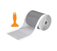 Drain de douche du receveur de cheveux - autocollants en filet en mailles de 6,3 pouces avec outil de retrait pour le blocage, empêchant des sabots avec une fonction de nettoyage facile, un piège à fi