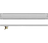 Drain De Douche Linéaire Invisible avec Couvercle Amovible, Insert De Carrelage en Acier Inoxydable, Drain De Sol Linéaire, Drain De Sol De Douche Rectiligne égouttoir D, Side Drain, 120cm