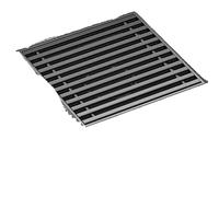 Drain de Sol carré en Acier Inoxydable, Grille de déchets Anti-Odeur for Salle de Bain, Douche, Usage Domestique(A12x12)