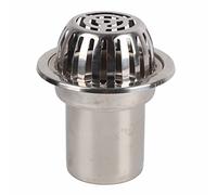 Drain de Sol pour Toit, Acier Inoxydable, Rond 4 Pouces - Anti - Obstruction, Résistant à la Corrosion, pour Balcon et Extérieur (5 Pouces)