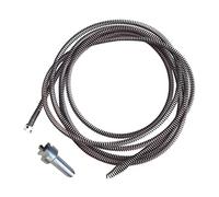 Drain Dredging Spring, Long Spring Pipe Sewer Dredging Tool, Clog Remover Snake Hair Drain Cleaning Tool with Drill Adapter, for Kitchen Sink Bathroom Tub Toilet Clogged (3m)
