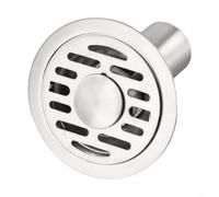 Drain en acier inoxydable conçu avec un grand noyau de déplacement pour un débit d'eau 50 % plus rapide dans la salle de bain, la cuisine, l'hôtel, le garage et la cave (double (long))