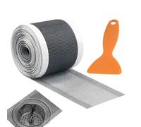 Drain Hair Catcher, 12x8x8cm Cuttable Mesh Trap Stickers | Versatile Floor Drain Sticker,for Home Bathroom Kitchen Laundry Apartment Flexible Cutting Hotel Gym Tub Shower