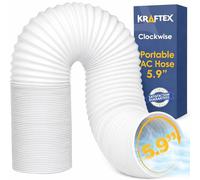 Drain hose for portable air conditioner, diameter 5.9 in. Clockwise thread and length up to 2 meters. Compatible with LG, Delonghi and other mobile air conditioners