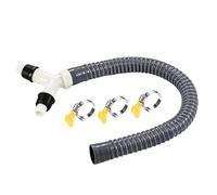 Drain Hose Splitter - Sealed Drainage Hose Tee Joint, Anti Leak Pipe Connector Adapter For Dishwasher Air Conditioner Condensate Water Outlet System Tight Space Bathroom Home Appliance Plumbing
