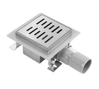 Drain Linéaire Rea Line Nickel Brush 12x12