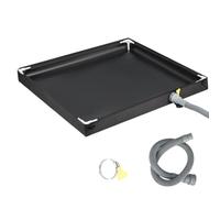 Drain Pan for AC Unit Leak-proof, Foldable Oxford Water Catch Tray | with Pipe Raised Edges Portable AC Tray for Refrigerator Ice Maker Dehumidifier Washing Machine Stain Prevention