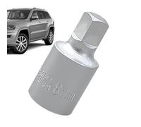 Drain Plug Socket - Precision Metal 3/8 Inch Drive Automotive Repair Socket Wrench Tool For M16 H17 S8 S10 Oil Pan Transmission Bolts, Drain Plug Sockets
