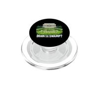 Drain The Swamp Piscine réfléchissante Satire Politique PopSockets PopGrip pour MagSafe