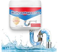 Drain Unblocker, 2025 New Powerful Pipe Dredge Agent Dissolves Clogs, Sink and Drain Cleaner, Toilet Unblocker, Fast-acting (1Pcs)