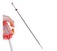 Drain Unclogger Tool - 4-Claw Drain Hose, Plumbing Grabber Stick with Clearing Blockages, Household Cleaning Supplies, Maintenance Tools, Reaching Assist Tool for Bathroom Kitchen Bathtub