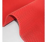 Drainage Des Tapis De Glissement, Un Sol Commercial De Service Lourd Matl, épais Pvc Mesh Hollow Mat Pour Piscine De Salle De Bain Garage De Salle De Ba(Size:47.24in/120cm× 118.11in/300cm,Color:rouge)