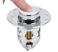 Drainage émergent pour lavabo, Bouchon de lavabo de Salle de Bain pour Trous de Drainage de 1,1 1,5 po | Filtre de vidange d'évier Anti-Obstruction Bouchon d'évier de Salle de Bain avec récupérateur