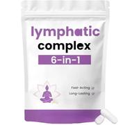 Drainage lymphatique 6 en 1- équilibre le cortisol, détoxification complète du corps | sans OGM