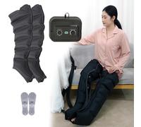 Drainage Lymphatique Bottes Pressothérapie, Masseur À Compression D'air Pour Jambes/Bras/Taille, Jambes Pieds Fatigués Massage Et Relaxation, Favoriser La Circulation Sanguine
