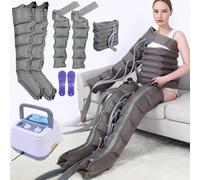 Drainage Lymphatique Pressotherapie Jambes Et Ventre Et Bras Bottes Pressothérapie Drainage, Compression d'air Jambe Masseur Taille Bras Jambe Enveloppe Pied Chevilles Veau