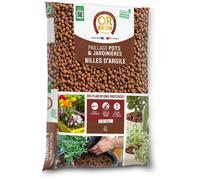 Or Brun Billes d'argile - 6L - Favorise Le Drainage & L'Humidité - Utilisable en Agriculture Biologique OBRPARG6U