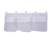 Drainage rapide à 3 compartiments de rangement pour jouets de salle de bain, en tissu Oxford, porte-jouets pour bébé - Support mural pour jouets - Se tient debout librement