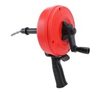 Drainer tarière manganèse acier haute dureté double modes plomberie drain tarif slog dissolvant toilette cuisine salle (Printemps de 7,5 m)