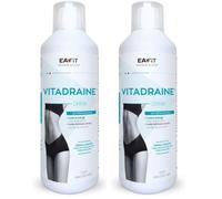 Draineur - EAFIT Vitadraine - Anti Retention D'Eau - Fruits Rouges 500 ml (Lot de 2)