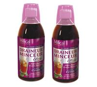 Draineur minceur goût cassis dont 1 offert 2 x 500 ml
