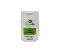 Draineur Retention d'Eau | Turbo Draineur 60 Comprimés Vegan | Detox Foie & Colon | Diurétique - Elimination Toxines | Bardane - Pissenlit - Fumeterre | Brûleur Dépuratif | Fabriqué en France