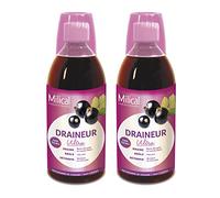 Milical Drainaligne Ultra goût Cassis Lot 2 Flacons 500 ml